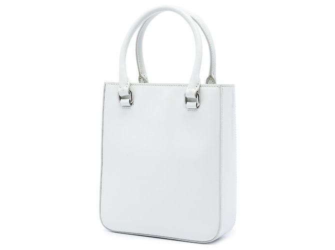 Borsa Prada in pelle Spazzolato bianca piccola Bianco - vista 2