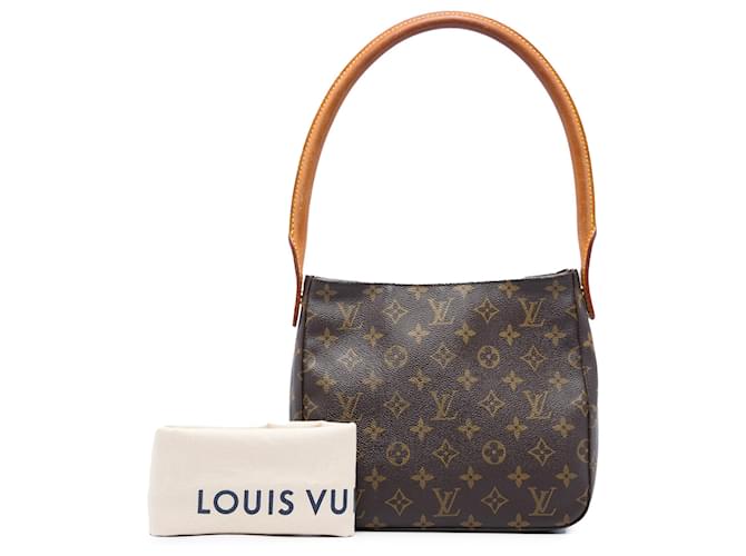 Louis Vuitton Marrone Monogram Looping MM - vista 6