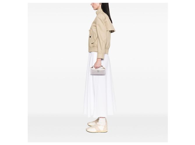 Hermès Beige Small Wool Bride A Brac Au Carre Case - vista 6
