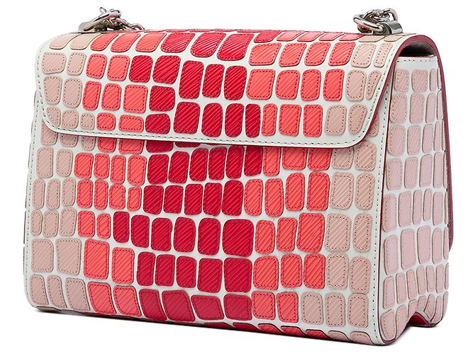 Louis Vuitton Pink Epi Patchwork Twist MM Rosa - vista 2