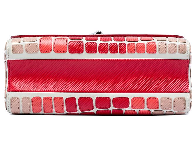 Louis Vuitton Pink Epi Patchwork Twist MM Rosa - vista 3
