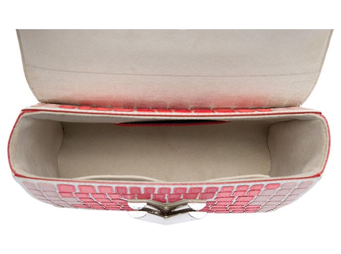Louis Vuitton Pink Epi Patchwork Twist MM Rosa - vista 4