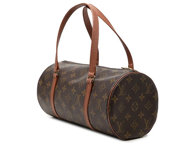 Louis Vuitton Marrone Monogram Papillon 30 - vista 2