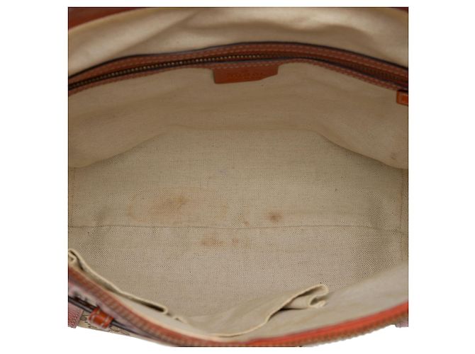 Borsa a tracolla Gucci Beige Medium GG Canvas - vista 4