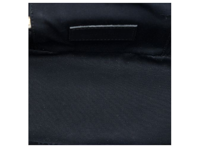 Borsa vanity Gaby in agnello trapuntato bianco mini Saint Laurent Bianco sporco - vista 4