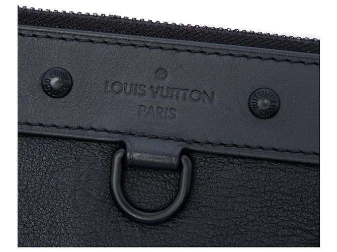 Louis Vuitton Discovery Pochette Monogram Shadow Schwarz - Ansicht 5