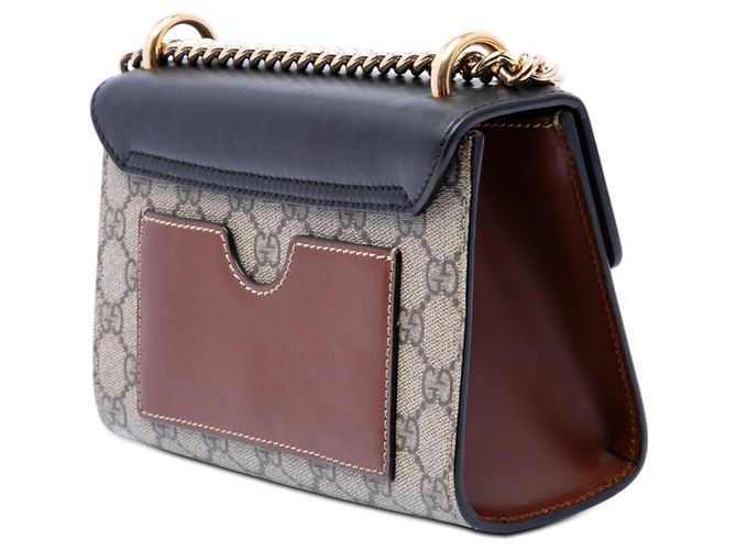 Gucci Beige Small GG Supreme Padlock Crossbody - Ansicht 2