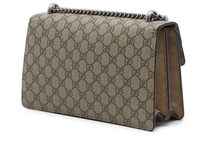 Bolso de Hombro Gucci Beige Medium GG Supreme Dionysus - vista 2