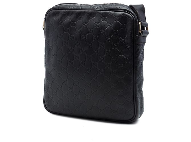 Gucci Black Guccissima Crossbody Nero - vista 2
