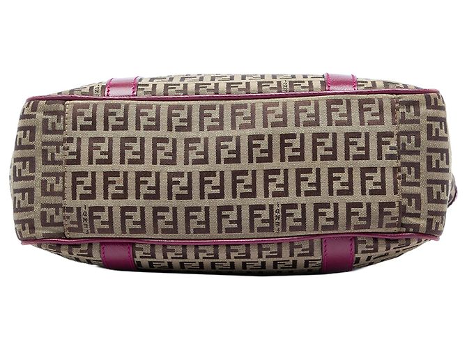Fendi Beige Zucchino Canvas Superstar Shopping Tote - Ansicht 3