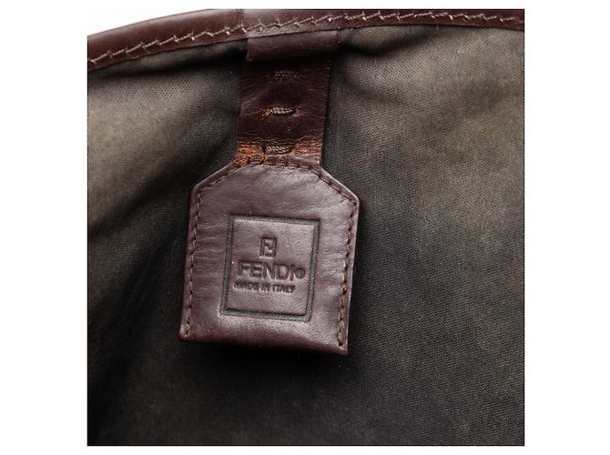 Fendi Zucca Canvas Tote in Braun - Ansicht 5