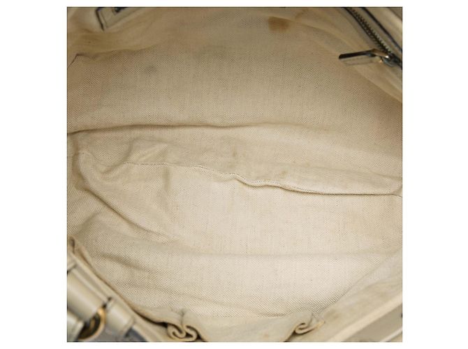 Gucci White Guccissima Scarlett Tote Weiß - Ansicht 4