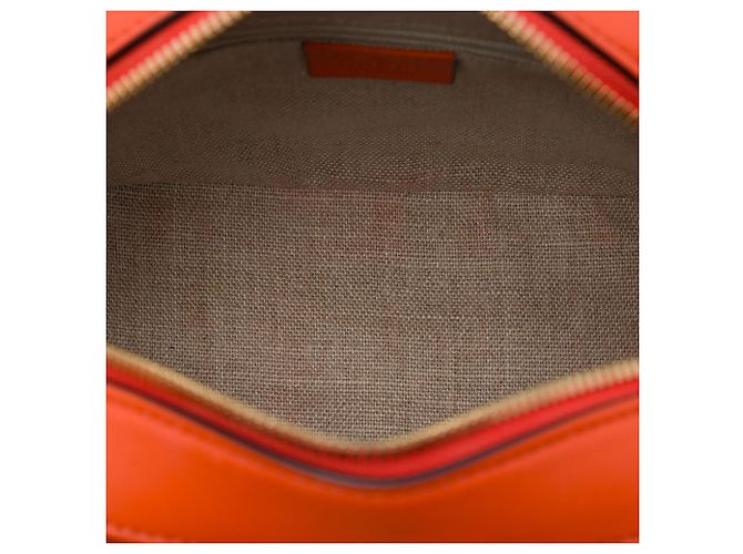 Borsa Gucci Orange Small Microguccissima Bree Arancione - vista 4