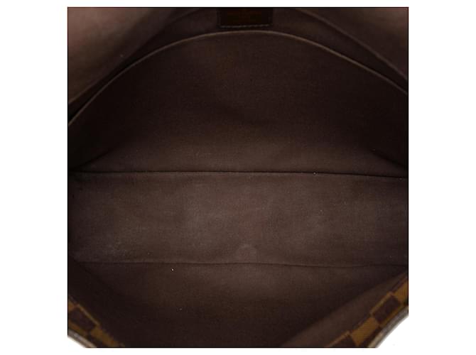 Louis Vuitton Marrone Damier Ebene Abbesses - vista 4