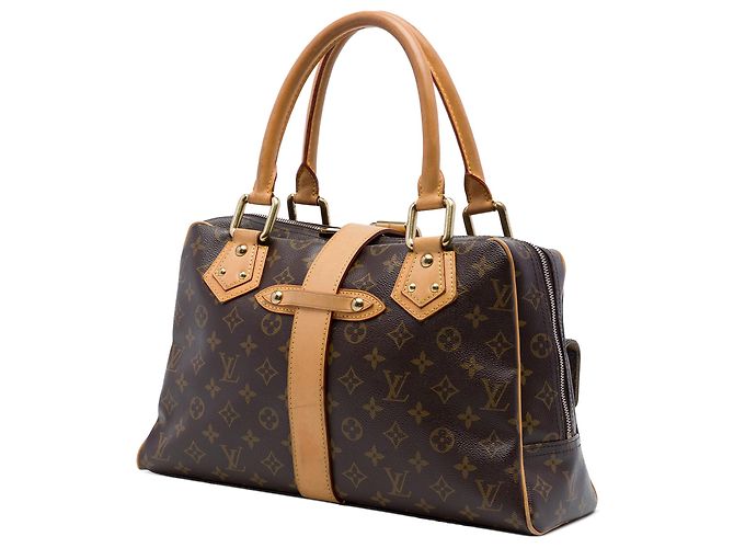 Louis Vuitton Marrone Monogram Manhattan GM - vista 2