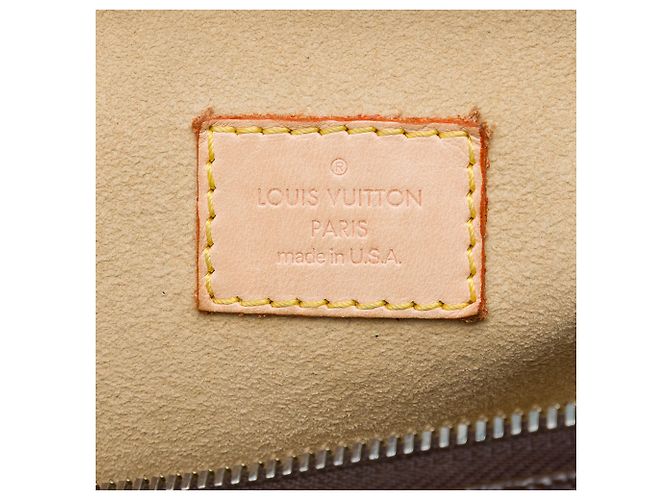Louis Vuitton Marrone Monogram Manhattan GM - vista 5