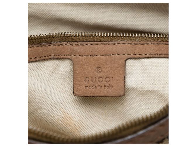 Borsa a tracolla Gucci Beige Medium GG Canvas - vista 5