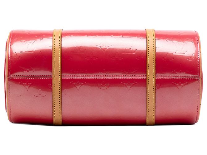 Louis Vuitton Pink Monogram Vernis Bedford Rosa - vista 3