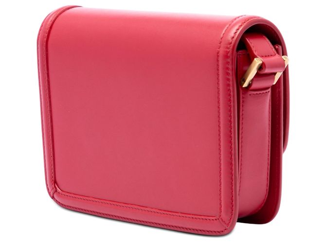 Bolsa Solferino em couro de vitelo Small vermelha Saint Laurent com caixa Vermelho - vista 2