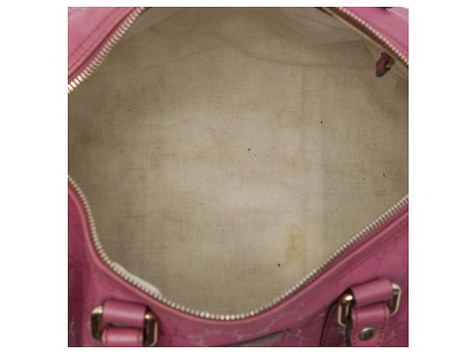 Borsa Boston Gucci Marrone Media con Stampa GG Carne - vista 4