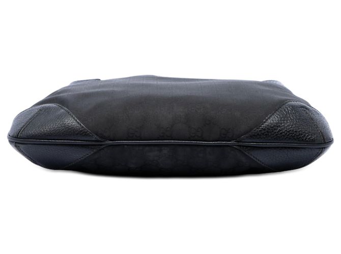 Borsa a tracolla in denim Gucci Black GG Nero - vista 3