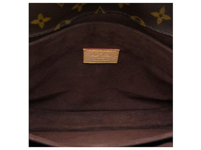 Louis Vuitton Pochette Metis Monogram Marrone - vista 4