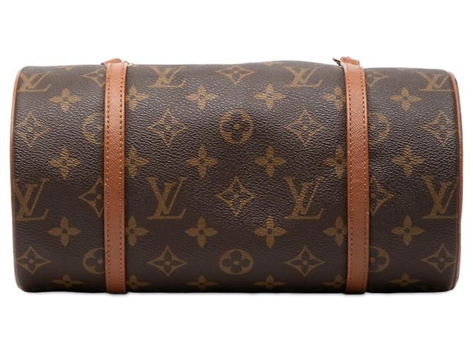 Louis Vuitton Marrone Monogram Papillon 26 - vista 3