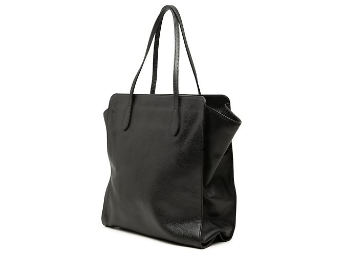 Bolsa Gucci Black Dollar em couro de vitelo com Interlocking G Preto - vista 2