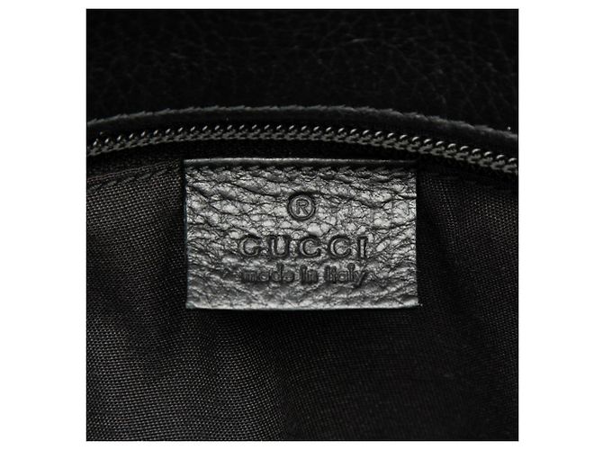 Bolsa Gucci Black Dollar em couro de vitelo com Interlocking G Preto - vista 5