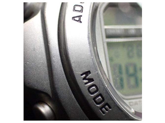 Orologio digitale da uomo CASIO G-SHOCK MR-G MRG-200 in acciaio inossidabile argento - vista 10