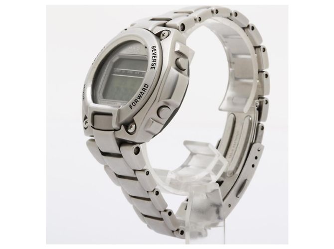 Orologio digitale da uomo CASIO G-SHOCK MR-G MRG-200 in acciaio inossidabile argento - vista 2