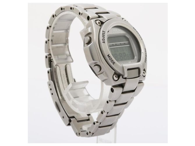 Orologio digitale da uomo CASIO G-SHOCK MR-G MRG-200 in acciaio inossidabile argento - vista 3
