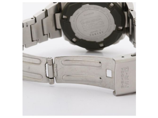 Orologio digitale da uomo CASIO G-SHOCK MR-G MRG-200 in acciaio inossidabile argento - vista 6