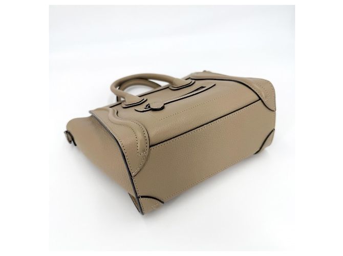 Céline Celine Luggage Nano Handtasche für Damen Braun - Ansicht 3