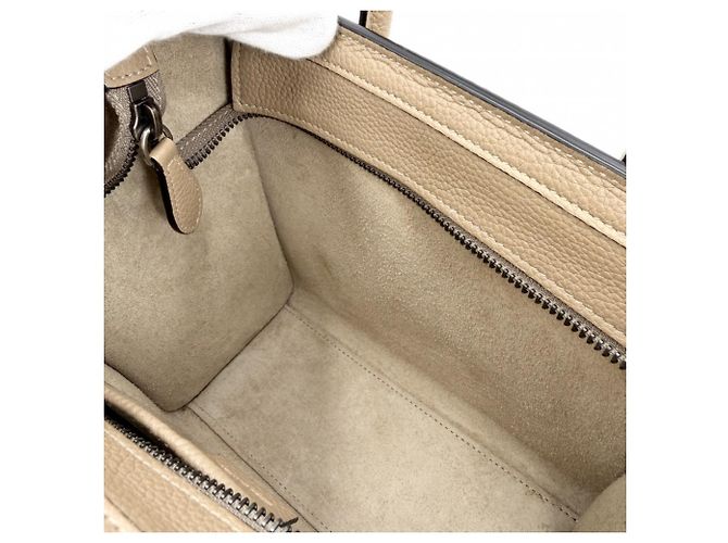 Céline Celine Luggage Nano Handtasche für Damen Braun - Ansicht 7