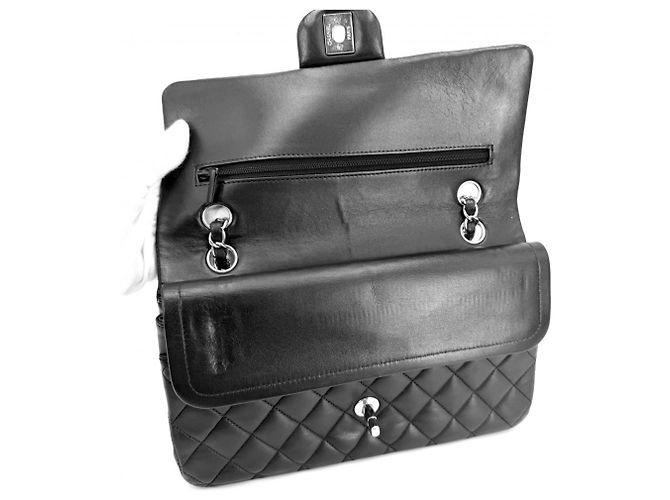Borsa a Spalla Chanel Matelassé 25 Nero - vista 4