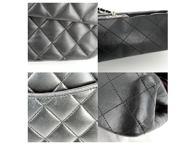 Borsa a Spalla Chanel Matelassé 25 Nero - vista 7