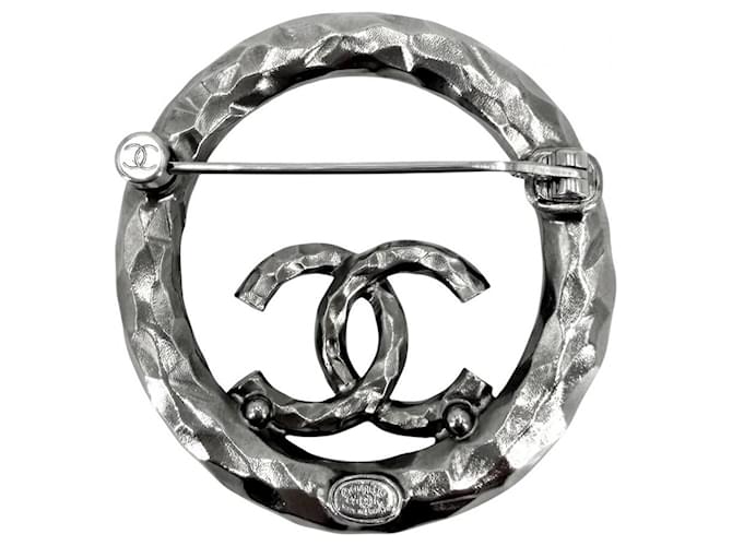 Spilla Chanel con strass - vista 2