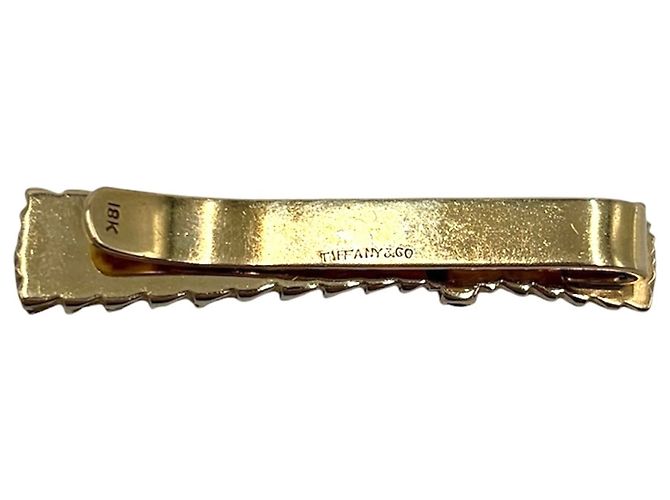 Spilla per cravatta in oro giallo 18K di Tiffany & Co. - vista 2