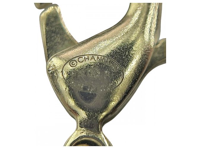 Collana in pelle placcata oro Chanel Nero D'oro - vista 5