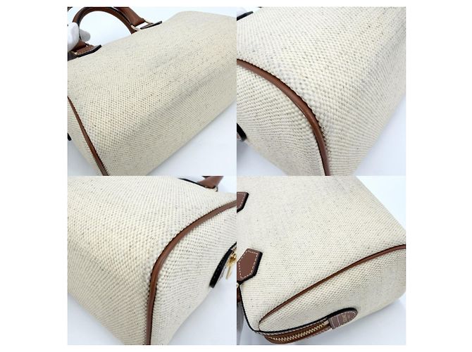 Céline Borsa a tracolla mini Boston Triomphe Cuire da donna CELINE Marrone Beige - vista 6