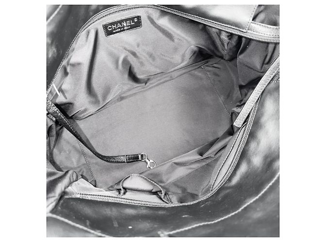 Borsa Tote Chanel Paris Biarritz MM Nero - vista 4