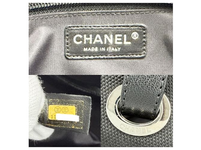 Borsa Tote Chanel Paris Biarritz MM Nero - vista 5
