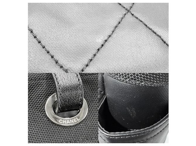 Borsa Tote Chanel Paris Biarritz MM Nero - vista 7