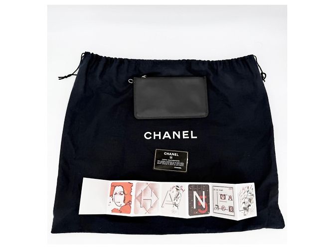 Borsa Tote Chanel Paris Biarritz MM Nero - vista 8