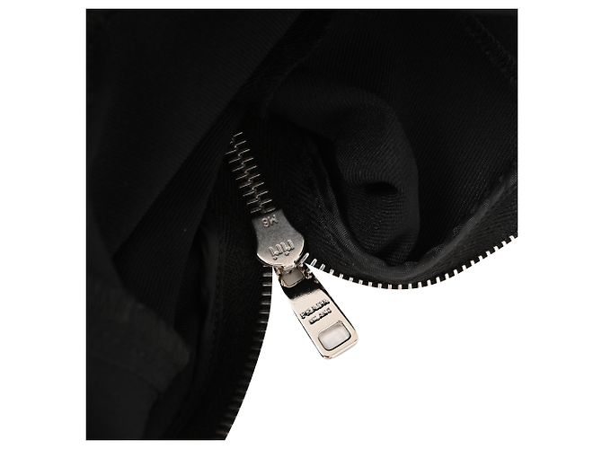 Pantalones Prada en poliamida negra Negro - vista 10