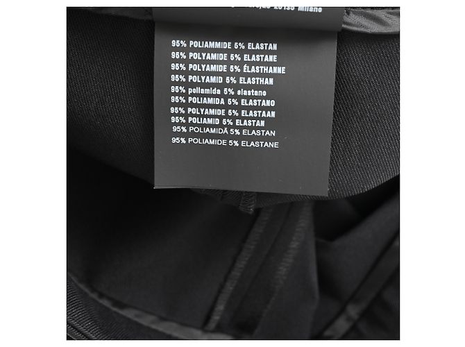 Pantalones Prada en poliamida negra Negro - vista 7