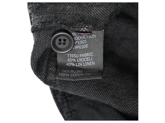 Pantalones de pierna entallada en lyocel negro Isabel Marant Étoile - vista 5