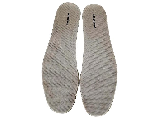 Everyday Baskets Balenciaga Triple S semelle transparente en polyester blanc Écru - vue 11
