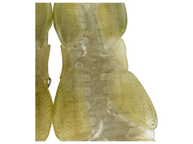 Everyday Baskets Balenciaga Triple S semelle transparente en polyester blanc Écru - vue 14